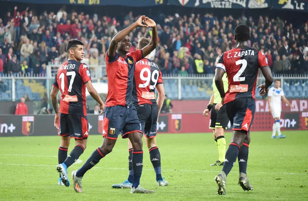 ,热那亚冬窗引援发力,古德蒙德森任意球直接得分  